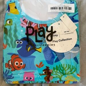 Little Sleepies Blue Disney Finding Nemo Play Skater Dress
